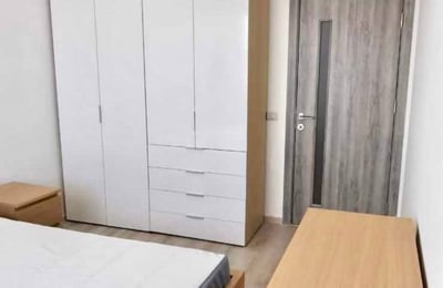 Аренда уютной квартиры-студии с отдельной комнатой и балконом, район Кьяжна, Бухарест, Румыния